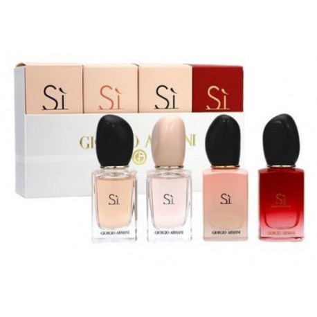 comprar perfumes online GIORGIO ARMANI SI 7 ML X 4 SET REGALO MINIATURAS mujer