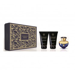 VERSACE DYLAN BLUE FEMME EDP 50 ML + BODY LOCION 50ML + GEL 50ML SET REGALO