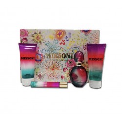 MISSONI EDP 50 ML + B/L 100 ML + S/GEL 100 ML SET REGALO + EDP 10ML