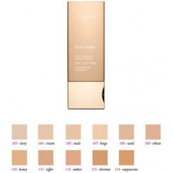 CLARINS MAQUILLAJE EVER MATTE 108 SAND 30 ML danaperfumerias.com