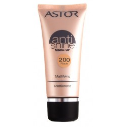 ASTOR FOUNDATION ANTI SHINE TUBE 30 ML COLOR 200 NUDE
