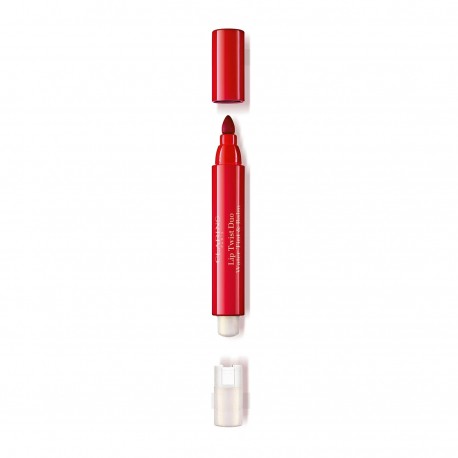 CLARINS LIP TWIST DUO WATER TINT & BALM 03 CORAL SUNRISE