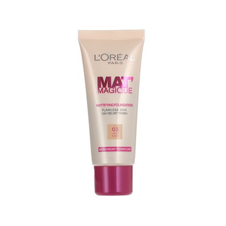 L´OREAL MAT MAGIQUE MAQUILLAJE 25 ML COLOR 01 LIGHT PORCELAIN