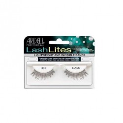 ARDELL PESTAÑAS LASHLITES 331 BLACK  CON ADHESIVO