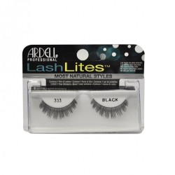 ARDELL PESTAÑAS LASHLITES 333 BLACK  CON ADHESIVO