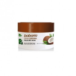 BABARIA CREMA CORPORAL ACEITE DE COCO PIELES MUY SECAS 200ML