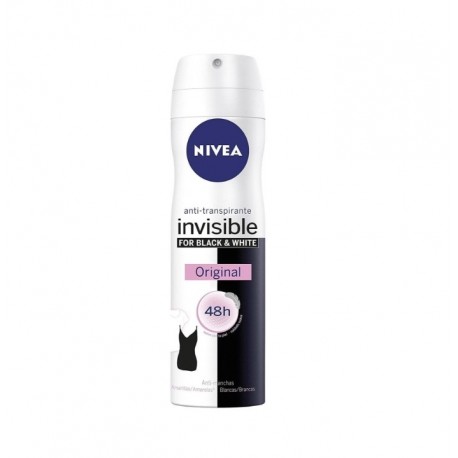 NIVEA BLACK AND WHITE INVISIBLE DESODORANTE SPRAY 200 ML