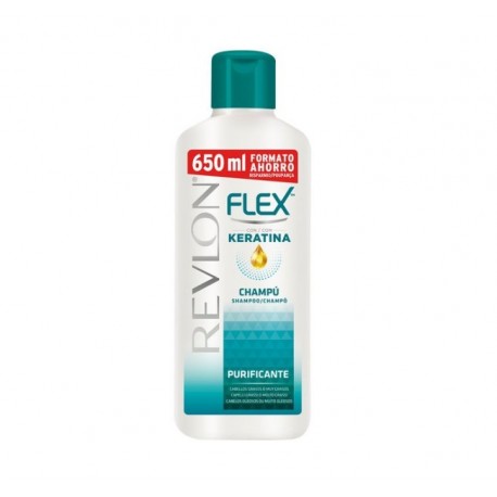 Comprar champu REVLON FLEX KERATIN CHAMPÚ PURIFICANTE 650ML