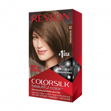 REVLON TINTE COLORSILK 41 CASTAÑO MEDIO