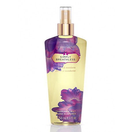 comprar perfumes online VICTORIA´S SECRET SIMPLY BREATHLESS BODY MIST SPRAY CORPORAL 250 ML mujer