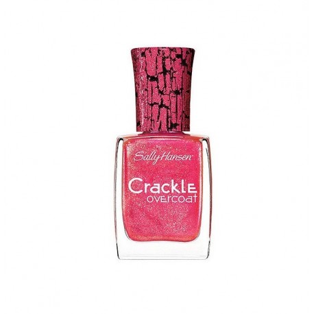 SALLY HANSEN CRACKLE OVERCOAT CORAL COLLIDE 10 11.8ML