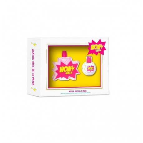 AGATHA RUIZ DE LA PRADA WOW GIRL EDT 50 ML + MINI EDT 30 ML SET REGALO