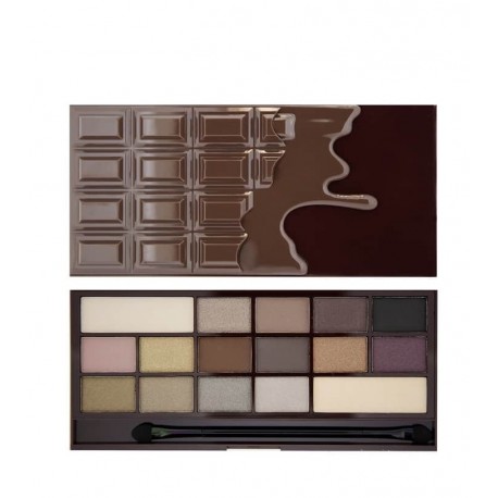 I HEART REVOLUTION MAKEUP CHOCOLATE PALETA SOMBRAS DEATH BY CHOCOLATE 22 GR