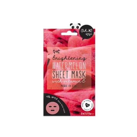 OH K! WATERMELON SHEET MASK WITH VITAMIN C 23 ML