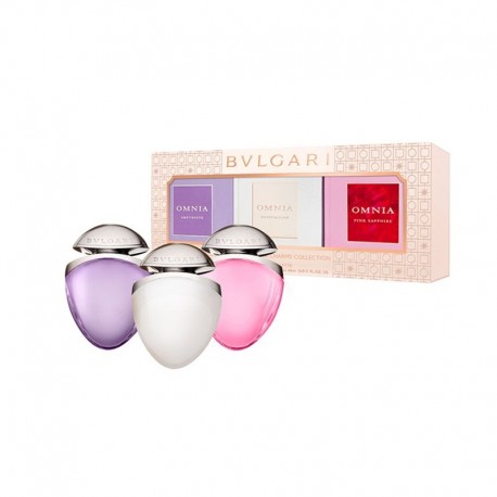 comprar perfumes online BVLGARI OMNIA MINIATURAS 3 X 15 ML SET REGALO mujer