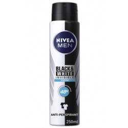 NIVEA MEN DEO ANTI PERSIPIRANT INVISIBLE FRESH SPRAY 250 ML FORMATO XXL