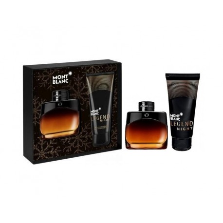 MONTBLANC LEGEND NIGHT EDP 50 ML + SHOWER GEL 100 ML SET REGALO