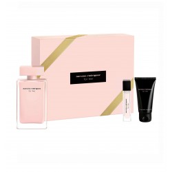 comprar perfumes online NARCISO RODRIGUEZ FOR HER EDP 100 ML + BODY LOTION 50 ML + MINI 10 ML SET REGALO mujer