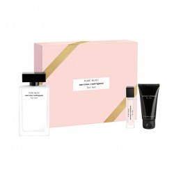 comprar perfumes online NARCISO RODRIGUEZ FOR HER PURE MUSC EDP 100 ML + BODY LOTION 50 ML + EDP 10 ML SET REGALO mujer