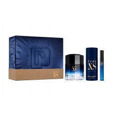 comprar perfumes online hombre PACO RABANNE PURE XS EDT 100 ML + MINI 10 ML + DESODORANTE 150 ML SET REGALO