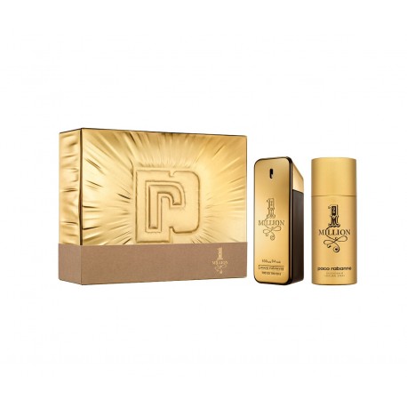 comprar perfumes online hombre PACO RABANNE 1 MILLION EDT 100 ML + DESODORANTE 150 ML SET REGALO