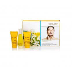 DECLEOR AROMESSENCE NEROLI SERUM 15 ML + HYDRA FLORAL CREAM 15 ML + AROMA NIGHT BALM 15 ML SET REGALO