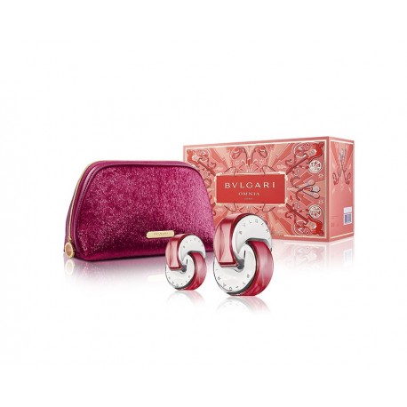 comprar perfumes online BVLGARI OMNIA CORAL EDT 65 ML + MINIATURA 15 ML + NECESER SET REGALO mujer