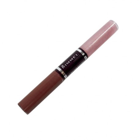 RIMMEL LONDON LASTING FINISH KISS & STAY LIPGLOSS BRILLANT 400 LASTING PASSION 2 X 4 ML