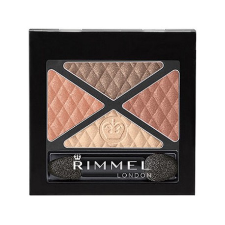 RIMMEL LONDON GLAM'EYES QUAD EYES SOMBRA DE OJOS 019 SUN SAFARI