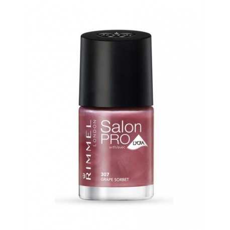 RIMMEL LONDON NAIL POLISH SALON PRO GRAPE SORBET 307 12 ML