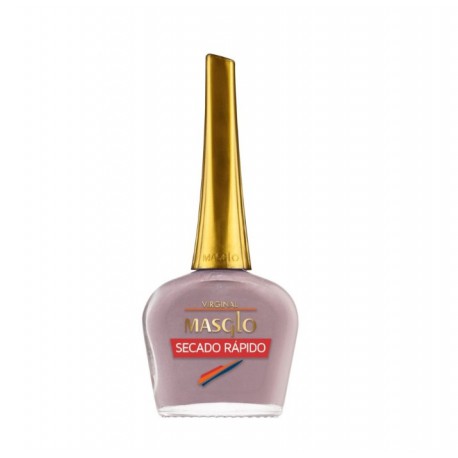 MASGLO ESMALTE UÑAS SECADO RAPIDO  VIRGINAL 13.5ML