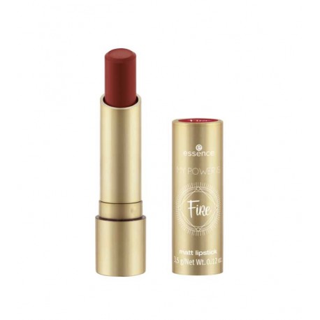 ESSENCE BARRA DE LABIOS MATE MY POWER IS FIRE 03 I'M ON FIRE!