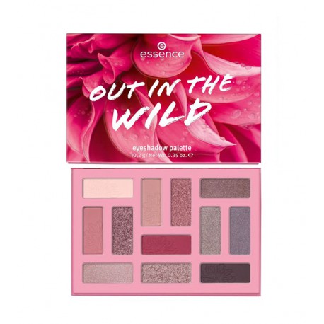 ESSENCE PALETA DE SOMBRAS DE OJOS OUT IN THE WILD 01 DON'T STOP BLOOMING