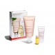 CLARINS BODY PARTNER ANTIESTRIAS 175 ML + EXFOLIANTE 30 ML + HUILE TONIC 10 ML SET REGALO