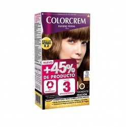 COLORCREM COLOR & BRILLO TINTE CAPILAR +45% DE PRODUCTO 73 RUBIO DORADO