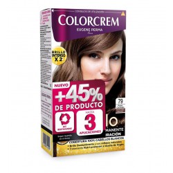 COLORCREM COLOR & BRILLO TINTE CAPILAR +45% DE PRODUCTO 79 RUBIO CARAMELO