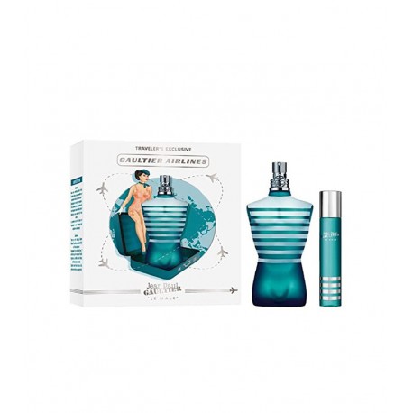 comprar perfumes online hombre JEAN PAUL GAULTIER JPG LE MALE EDT 125 ML + EDT 20 ML SET REGALO