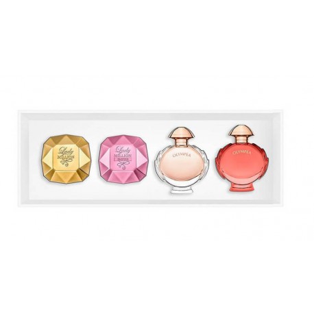 comprar perfumes online PACO RABANNE POUR FEMME MINIATURAS X 4 SET REGALO mujer