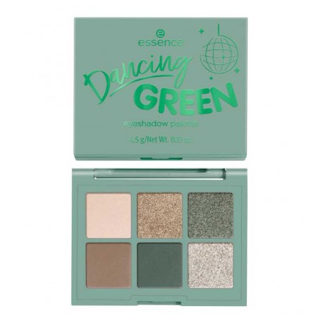 ESSENCE PALETA DE SOMBRAS DANCING GREEN 4.5 GR