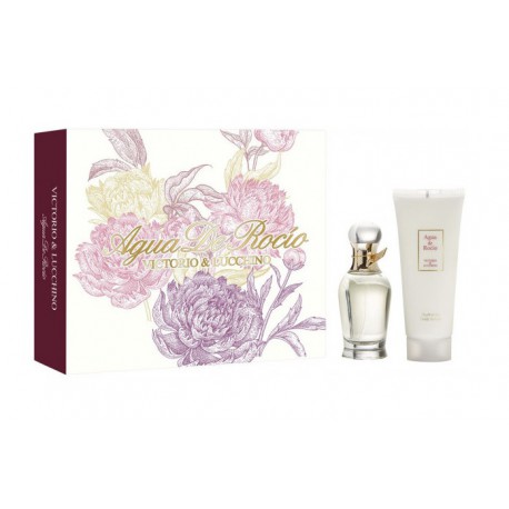 comprar perfumes online VICTORIO & LUCCHINO AGUA DE ROCIO EDT 50 ML + BODY LOCION 75 ML SET REGALO mujer