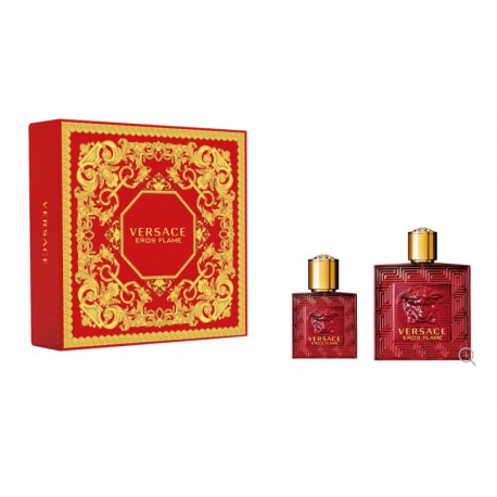 comprar perfumes online hombre VERSACE EROS FLAME EDP 100 ML + EDP 30 ML SET REGALO