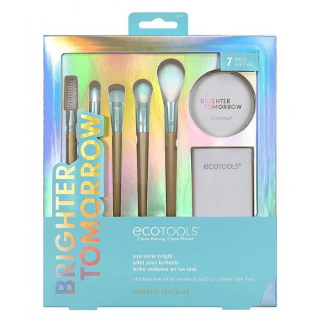 ECOTOOLS BRIGHTER TOMORROW SET DE BROCHAS DE OJOS EYE SHINE BRIGHT