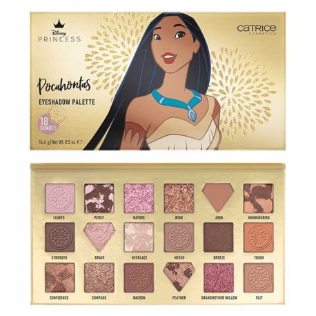 CATRICE DISNEY PRINCESS PALETA DE SOMBRAS DE OJOS POCAHONTAS 030 FOLLOW YOUR OWN PATH