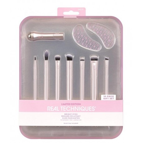 REAL TECHNIQUES SHARE THE GLOW SET DE BROCHAS BRIGHT EYES