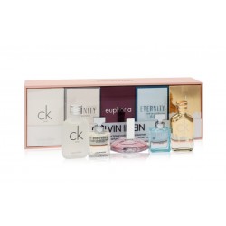 comprar perfumes online CALVIN KLEIN WOMEN 5 MINIATURAS SET REGALO mujer