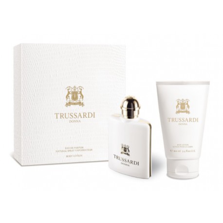 comprar perfumes online TRUSSARDI DONNA EDP 50 ML + LOCION CORPORAL 100 ML SET REGALO mujer