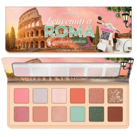 ESSENCE BENVENUTI A ROMA PALETA DE SOMBRAS 13.2 G