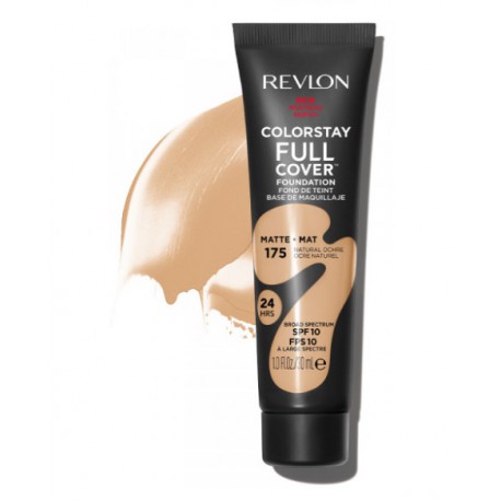 REVLON COLORSTAY BASE DE MAQUILLAJE COBERTURA TOTAL MATE 175 NATURAL OCHRE