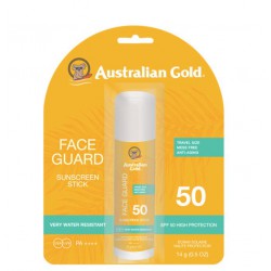 AUSTRALIAN GOLD FACE GUARD STICK PROTECTOR SOLAR SPF 50 14 GR