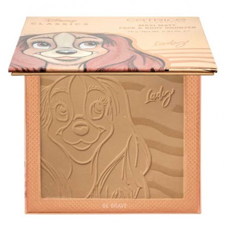 CATRICE DISNEY CLASSICS MAXI BRONCEADOR MATE EN POLVO ROSTRO Y CUERPO DAMA 020 BE BRAVE